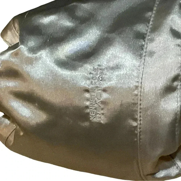 Kenneth Cole Silver Metallic Reversible Black Mini Backpack - Picture 5 of 6